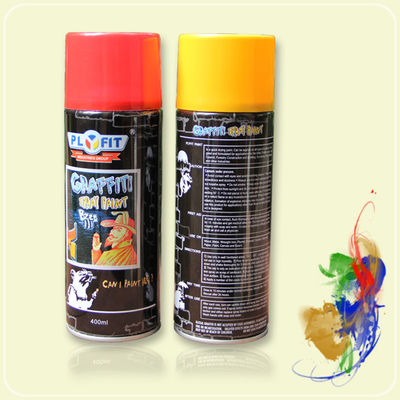Acrylic Resin Berbasis MSDS REACH Aerosol Spray Paint Cans 400ml