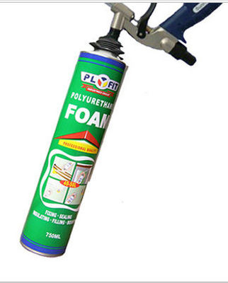 SGS PU Sealant Foam Spray Low Expanding Foam Untuk Jendela Dan Pintu