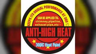 Eksterior Interior Cat Semprot Panas Tinggi 300C