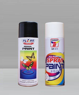 400ml Matte Black Acrylic Spray Paint Liquid Coating Ramah Lingkungan