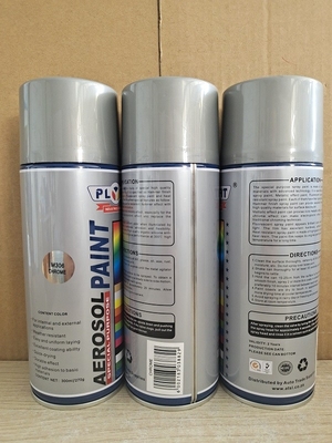 EN71 Chrome Aerosol Spray Paint 450ml zinc plating Kaleng OEM