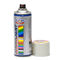 Berwarna Auto Aerosol Spray Paint Suhu Tinggi / Tahan Panas Untuk Mesin / Perapian Yang Dicat