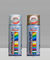 ISO9001 18K Gold Black Aerosol Spray Paint Untuk Mobil Cepat Kering