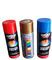 Powder Coating Aerosol Acrylic Spray Paint Warna Perak OEM