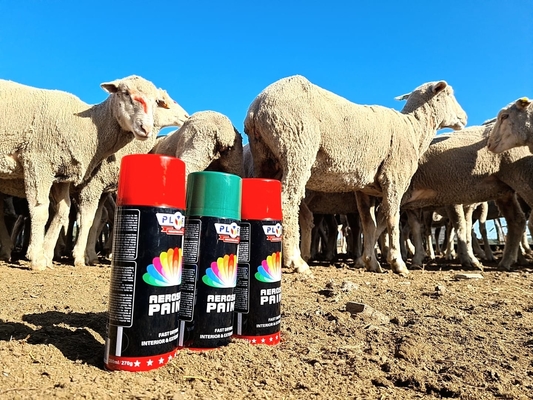 Semprotan Penanda Ternak Plyfit Tidak Membahayakan Cat Semprot Penanda Domba Sapi