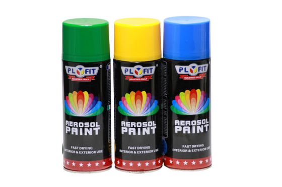 PLYFIT 400ml Aerosol Cat Semprot Liquid State Fast Drying Super Brilliant Finish