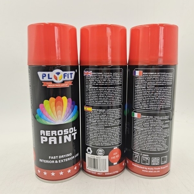 PLYFIT Cat Semprot Akrilik Untuk Kertas Kayu Logam Kaca Plester Keramik