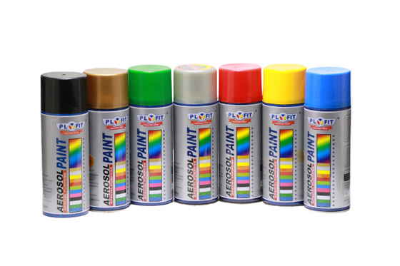 PLYFIT 400ml Akrilik Menuangkan Cat Tinplate Can Aerosol Cat Akrilik Cair