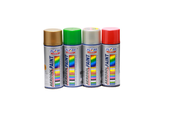 Plyfit Acrylic Resins Aerosol Cat Semprot 400ml Kaleng Pengeringan Cepat