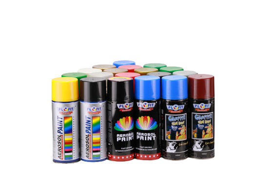 Warna Cat Semprot Aerosol Akrilik Cair Cat Semprot Graffiti Mobil Cepat Kering