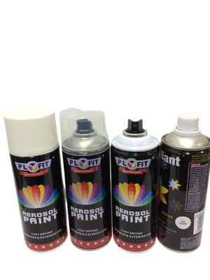 PLYFIT 400ml Cat Semprot Mobil Non Toxic Quick Drying High Gloss REACH ISO ROHS Certificate