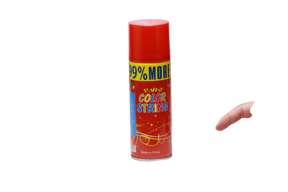 Anak-anak Dewasa Magic Silly String Spray 200ml Aerosol Dapat Ramah Lingkungan