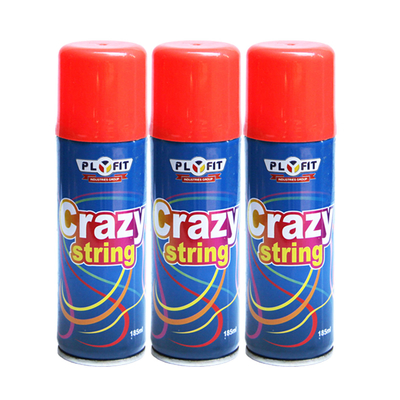 Plyfit Party Silly String Spray Crazy Ribbon Spray Untuk Pesta Liburan Natal