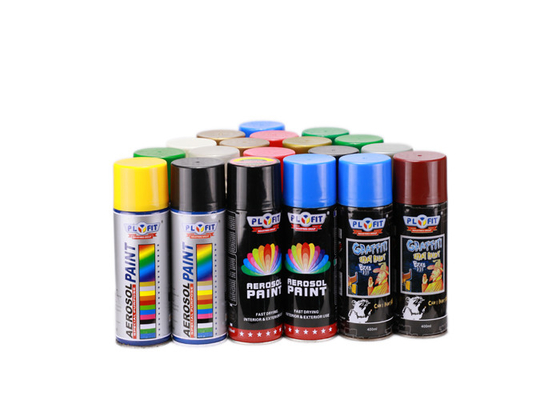 Cat Semprot Aerosol Akrilik Cepat Kering Tahan Air 5 Menit Pengeringan Permukaan