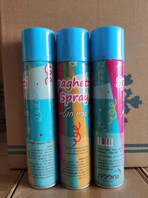 PLYFIT Gas Material Party String Spray Ramah Lingkungan OEM Multi Warna