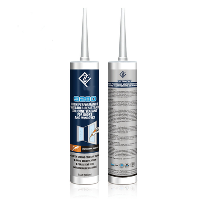 Konstruksi Clear RTV Silicone Sealant Jendela Tahan Air Dan Sealant Pintu