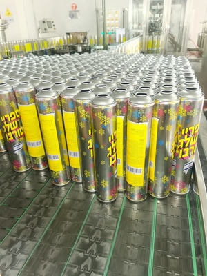 Ulang Tahun Kustom Semprotan Salju Palsu Festival Pesta Karnaval Semprotan Salju OEM ODM