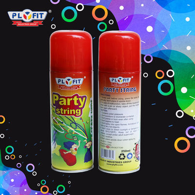 No Harm Colourful Silly String Spray Ecofriendly Party String Spray