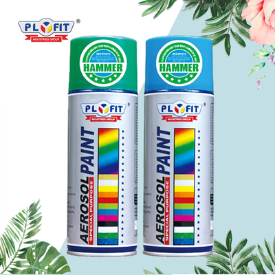 400ml Cat Semprot Aerosol Akrilik Untuk Palu Plastik Kayu Logam
