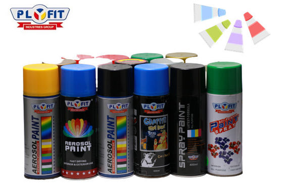 Plyfit 400ml Aerosol Cat Semprot Mobil Untuk Alat Cat Kapal Cat Pelapis Bangunan