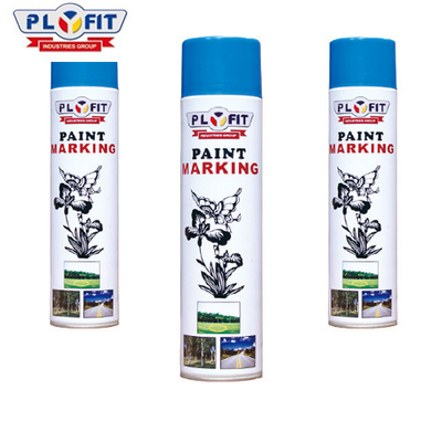 Plyfit 750ml Line Marking Spray Paint 100% Cat Marka Jalan Berbasis Resin Akrilik