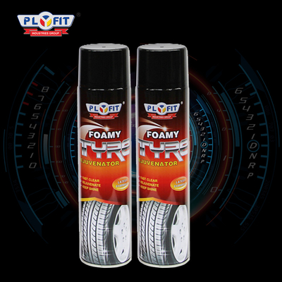 650ml Eco-Friendly Car Tire Polish Spray untuk bersinar dan perlindungan