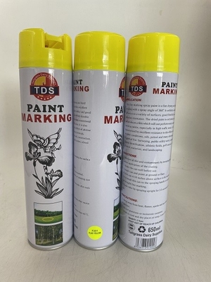 Disesuaikan 650ml Garis Menandai Cat Non Toxic Fast Dring 12pcs Per Karton