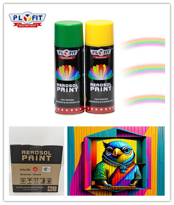 PLYFIT Pengeringan Cepat 450ml Cat Anti Karat Semua Tujuan Cat Semprot