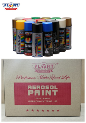 Cat Semprotan Aerosol Akrilik Industri Lapisan Metal Permukaan Dinding Grafiti Cat Semprotan Mobil Otomotif