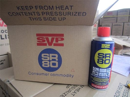 OEM anti karat pelumas 400ml 100ml penghilang karat rantai pelumas semprot anti karat pelumas semprot