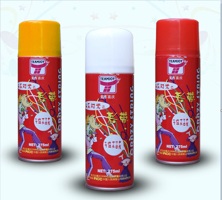 Festival Perayaan Silly Streamers Ulang Tahun Pesta Pernikahan Ribbon Dekorasi Aerosol String Spray