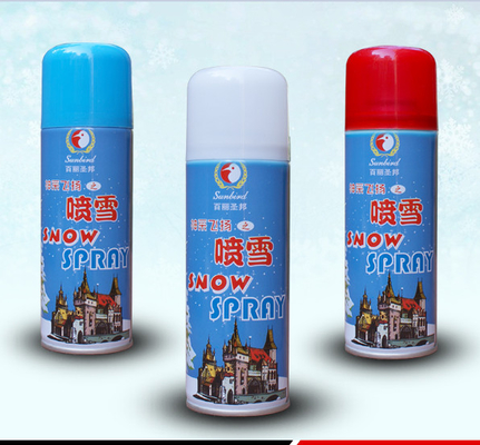 900ml busa salju semprot Untuk dekoratif pesta ulang tahun Natal Karnaval Artificial Snow Spray