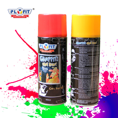 250ml/400ml Cat Semprot Aerosol tahan lama dalam OEM Warna Biru Ideal untuk Indoor dan Outdoor