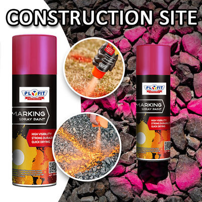 Cat semprotan aerosol tahan api tahan suhu tinggi tahan lama untuk penandaan tambang untuk pertambangan bawah tanah