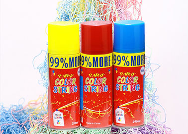 Pesta Ramah Lingkungan Konyol String Semprot Warna Neon Untuk Dekorasi Festival