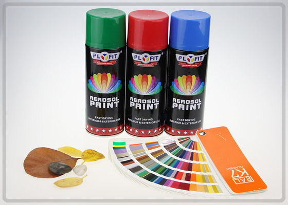 Cat Metalik Penyemprotan Panas Tinggi Cat Semprot Aerosol untuk Graffiti Chrome