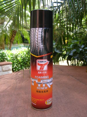 650ml Eco-Friendly Car Tire Polish Spray untuk bersinar dan perlindungan