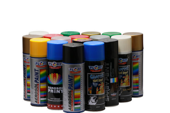 400ML Akrilik Serbaguna Cat Semprot Aerosol Sertifikat RoHS SGS