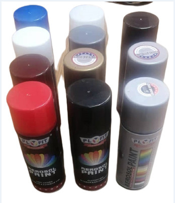 Anak Aman Tahan Air 400ml Cat Semprot Mobil Akrilik Multicolor