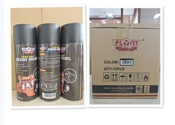 Pertandingan Warna 65 * 158mm 400ml Lapisan Cair Cat Aerosol Akrilik