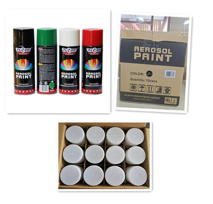 Pengeringan Cepat Bangunan Kustom Aerosol Paint Aerosol Clear Coat Untuk Mobil