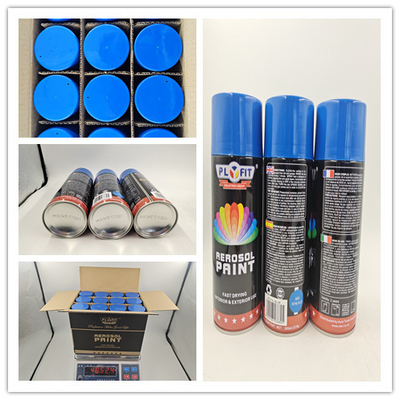 Liquid Coating Matt Automotive Aerosol Paint Untuk Permukaan Kering