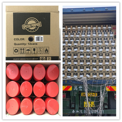 ISO9001 Acrylic Aerosol Spray Paint 1.5g / s Ejection Untuk Mebel Kayu