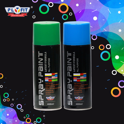 Cat Semprot Grafiti Warna Serbaguna 400ml Bau Rendah 15um Kehalusan